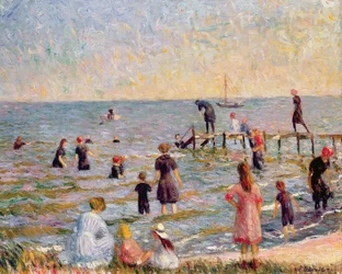 Baden in Bellport, Long Island, 1912